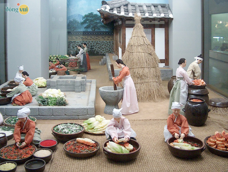 Phòng triển lãm số 2 - Mô phỏng lại cuộc sống của người dân Hàn Quốc thời xưa