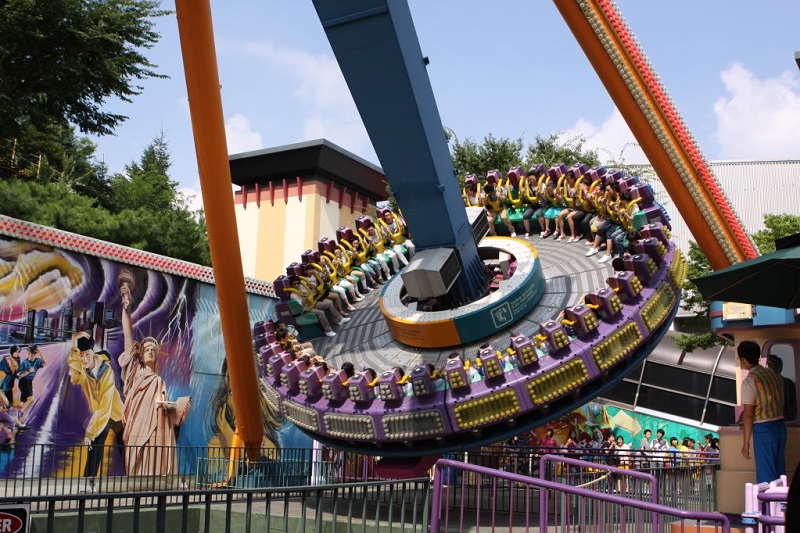 American Adventure - Nơi tích hợp các trò chơi mạo hiểm, chinh phục cảm giác mạnh