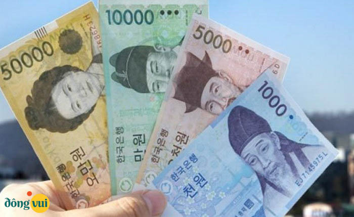Lưu ý nhớ đổi tiền trước khi đi du lịch Hàn nhé