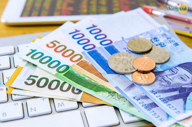 Đổi tiền là điều mà tất cả du khách cần nhớ khi đến Hàn