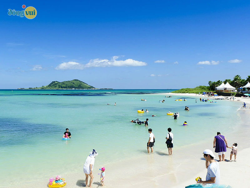 Du lịch Hàn Quốc tháng 8 thì đừng bỏ qua những bãi biển trong xanh này nhé