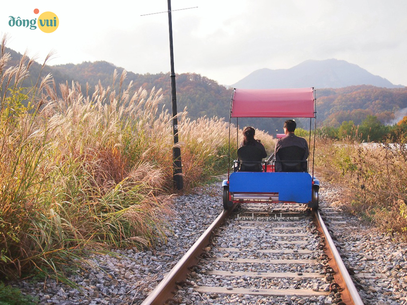 Gangchon Rail Park - điểm đến lãn mạn cho các cặp đôi