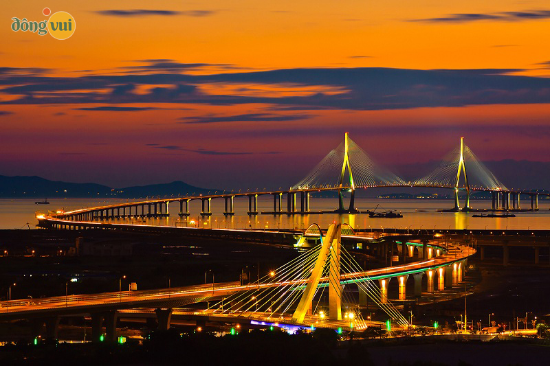Cây cầu đẹp nhất ở Incheon
