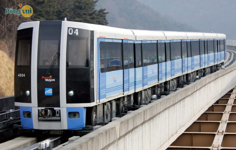 Tàu điện ngầm - phương tiện phổ biến nhất ở Ulsan Hàn Quốc
