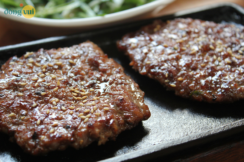 Tteok-galbi - món ăn truyền thống ở xứ Hàn