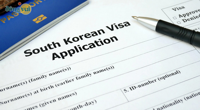 Giấy tờ cần chuẩn bị khi xin visa Hàn Quốc
