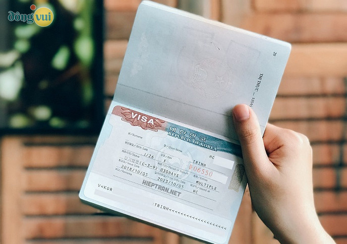 Thủ tục xin thị thực Hàn Quốc