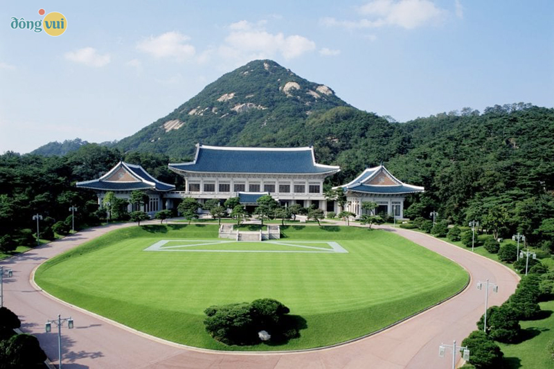 Khung cảnh Nhà Xanh bình yên, tuyệt đẹp