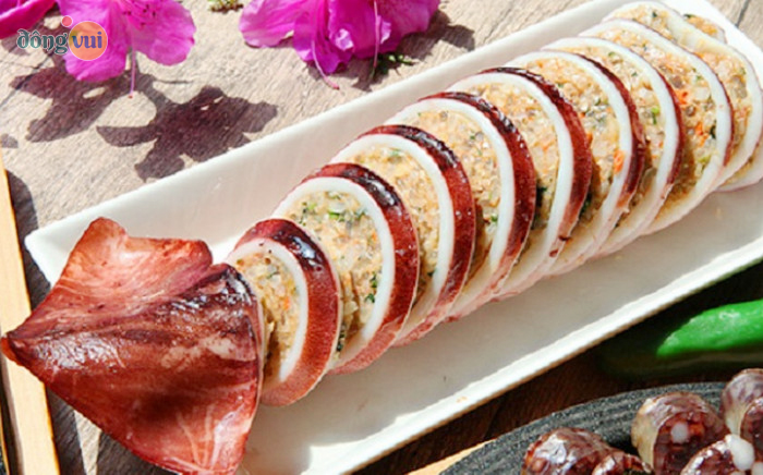 Ojingeo sundae món ngon ở Sokcho nên nếm thử