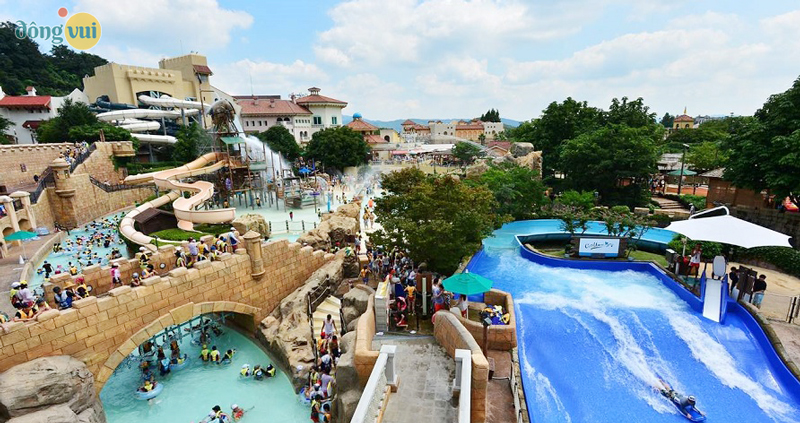 Khu vui chơi công viên nước ở Everland