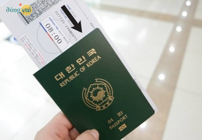 Xin Visa du lịch Hàn mất khoảng hơn 800.000 đồng