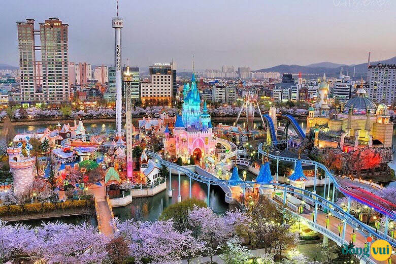Lotte World – công viên giải trí lớn nhất tại Seoul