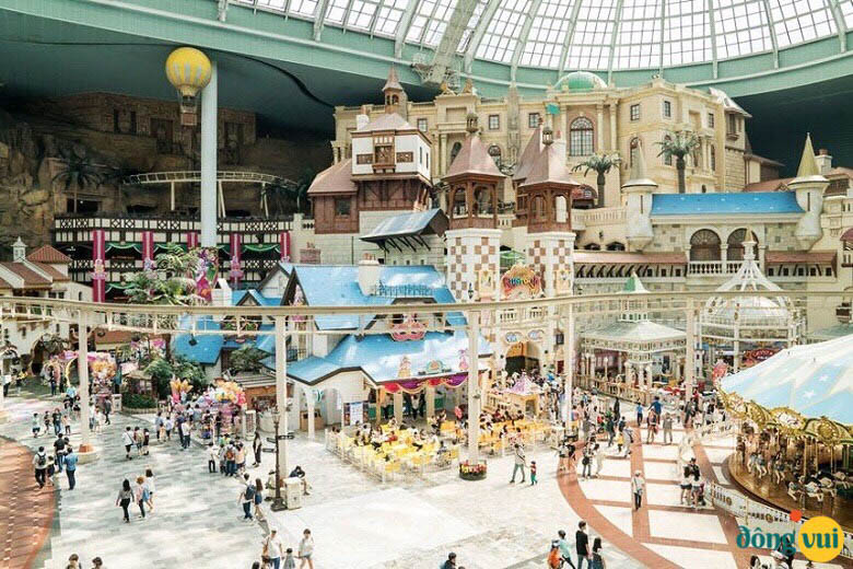 lotte-Khu giải trí trong nhà Lotte Adventure với nhiều trò chơi cảm giác mạnh thú vị