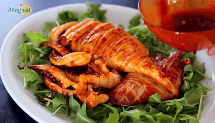 Mực nướng – món ăn đường phố ngon khó cưỡng
