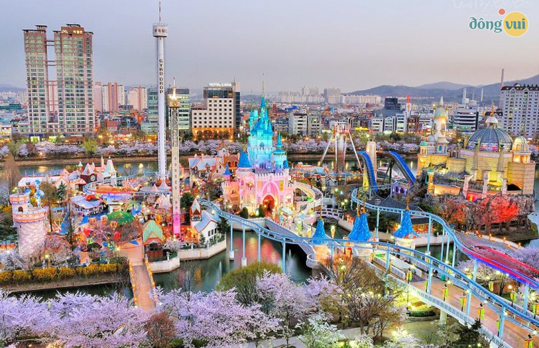 Toàn cảnh công viên Lotte World