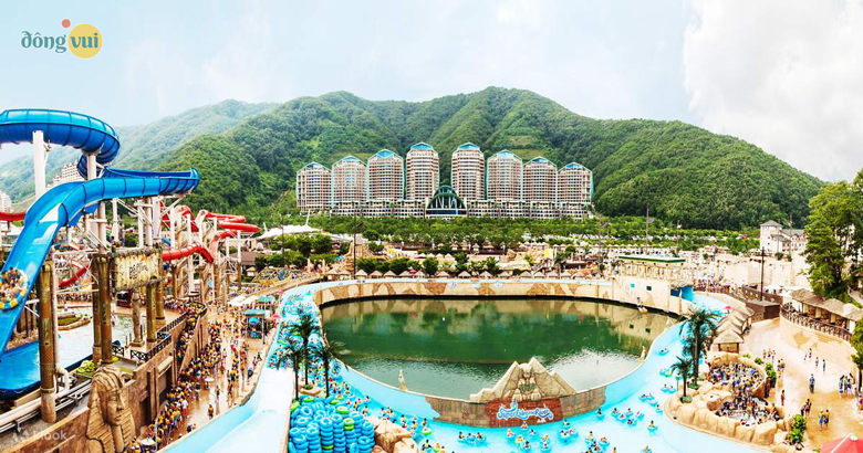 Công viên Vivaldi Park Ocean World với thiết kế theo văn hóa Ai Cập cổ đại xưa
