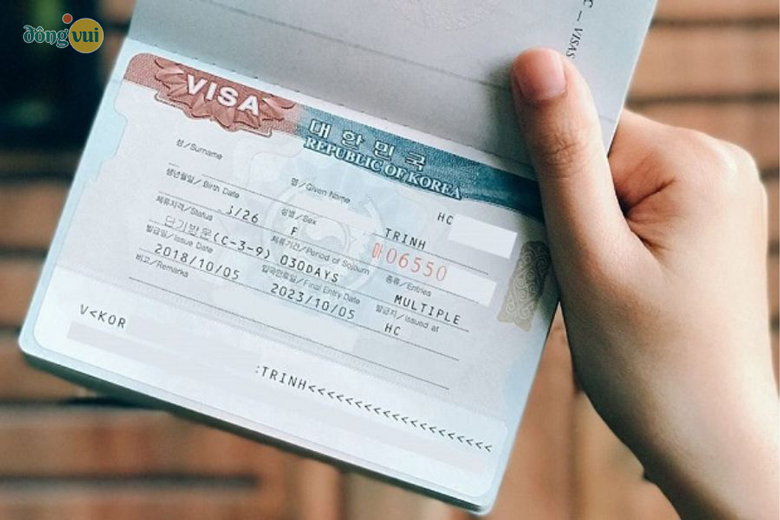 Đối với visa du lịch Hàn Quốc chỉ mất khoảng thời gian là 10 ngày