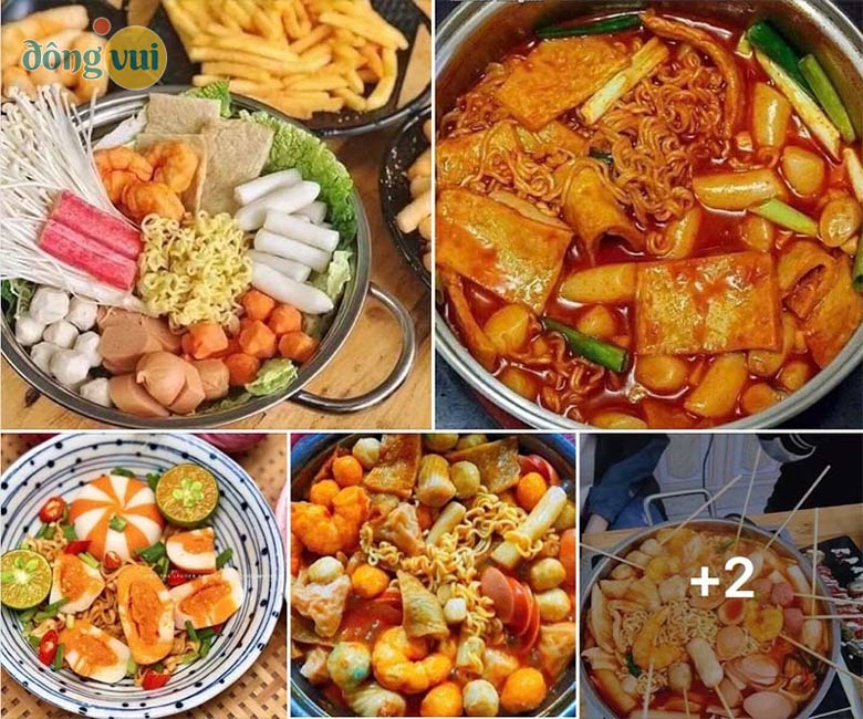 Lẩu Tokbokki siêu ngon ở Hàn