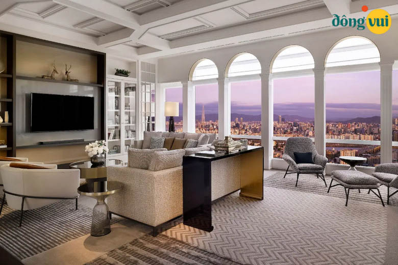 Khách sạn Grand Hyatt Seoul trang bị tiện nghi đầy đủ, đẳng cấp