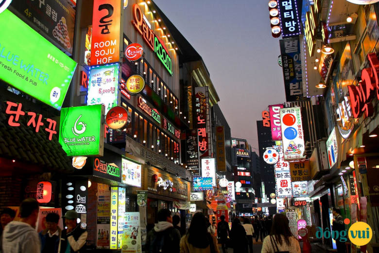 Đến Myeongdong bằng phương tiện nào?