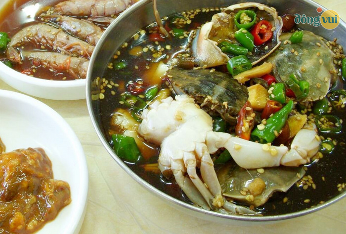 Cua càng xanh là món ăn khiến nhiều du khách nhớ về mùa thu Hàn Quốc
