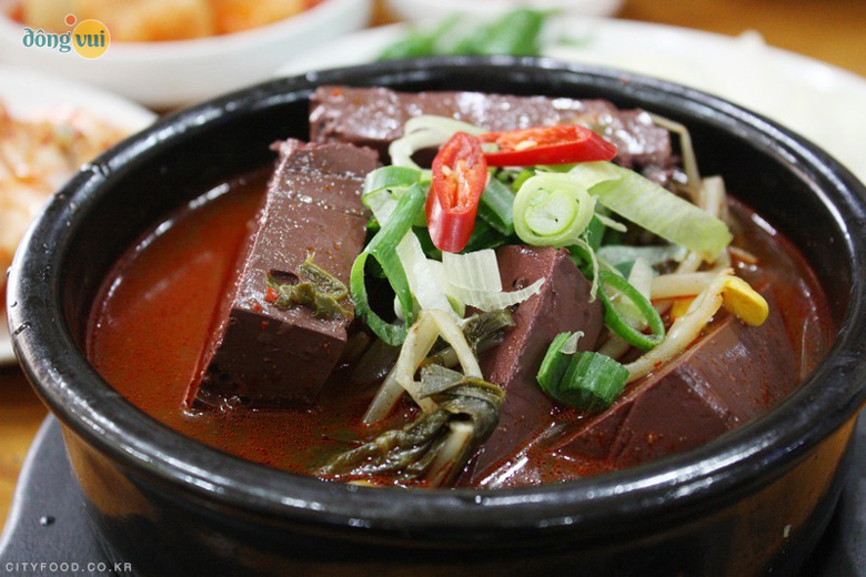Seonji gukbap – món ăn mùa đông yêu thích của thành phố Andong