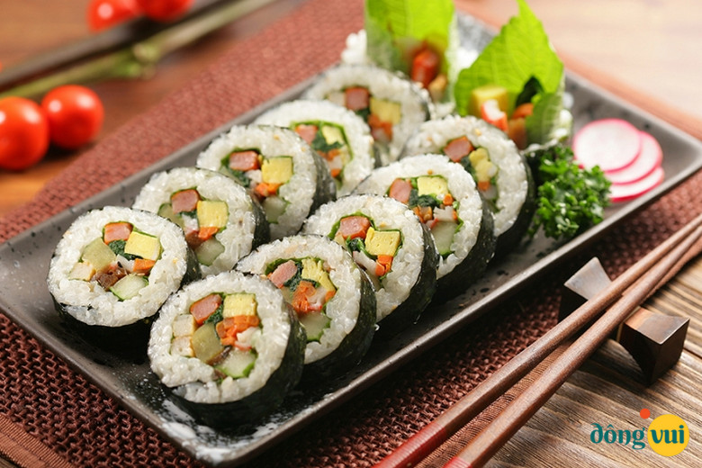 GimBap – Đại sứ ẩm thực Hàn Quốc