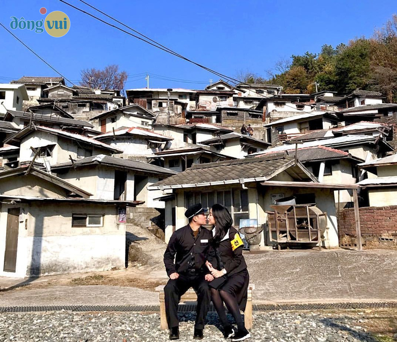 Khung cảnh đặc trưng ở phim trường Suncheon